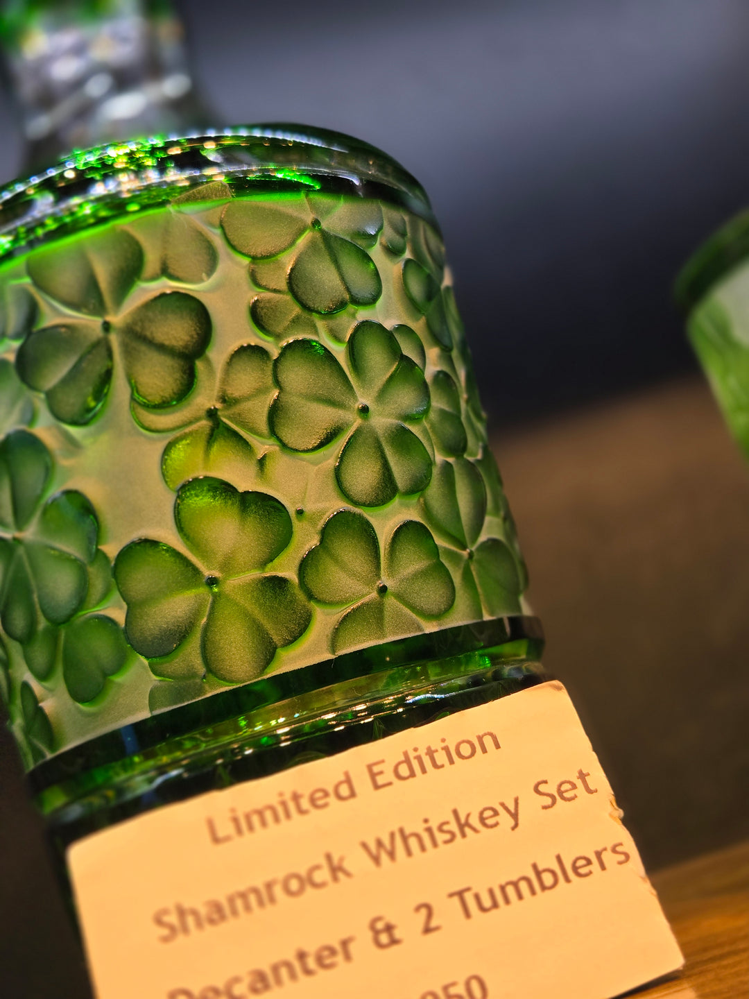 Shamrock Decanter