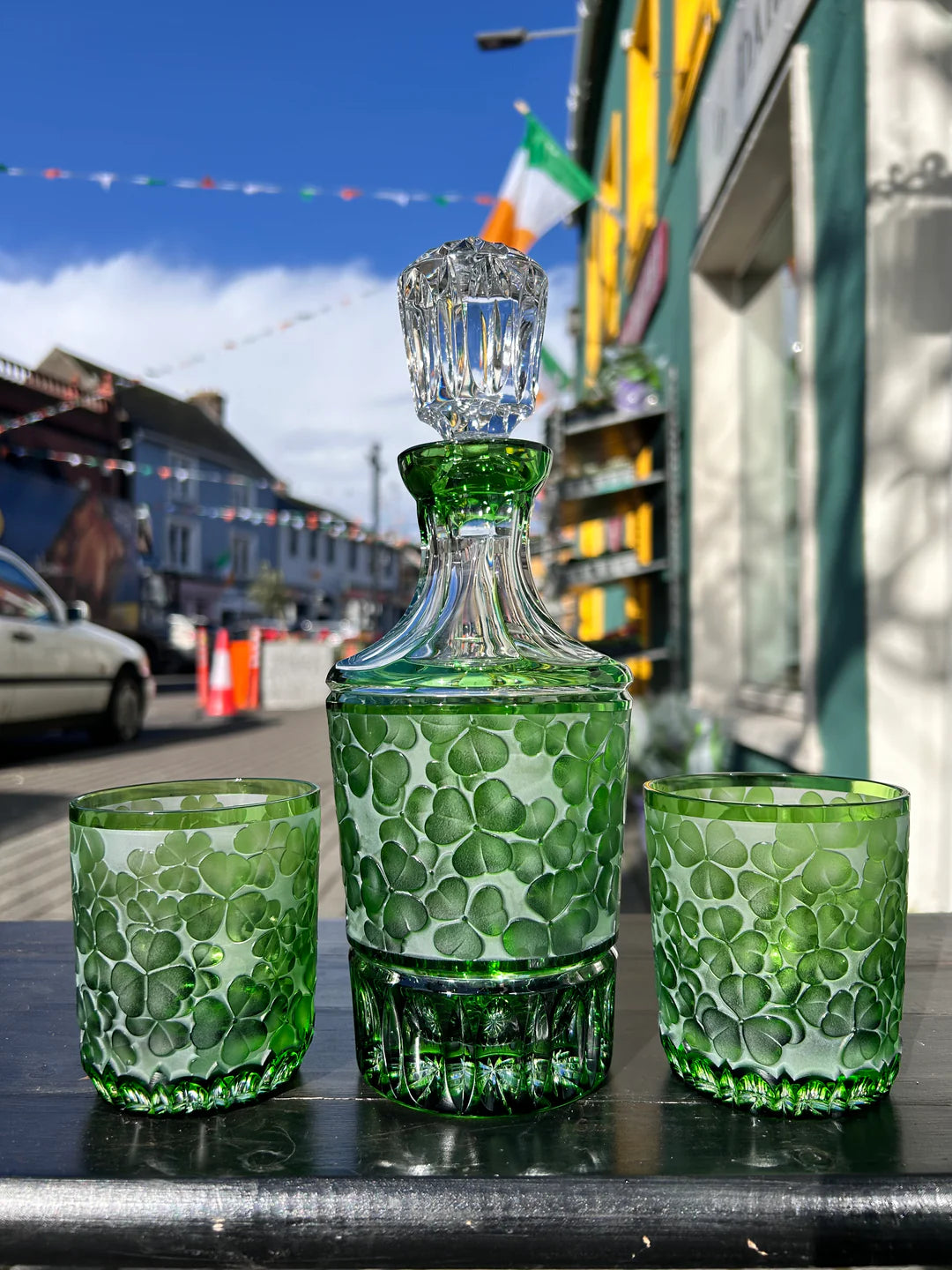 Shamrock Decanter