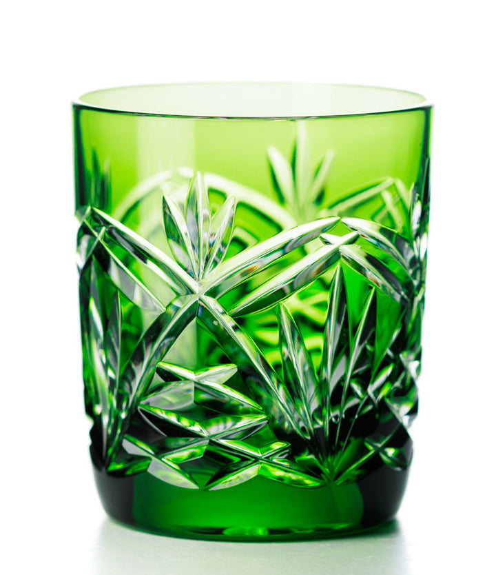 10oz Pineapple Old Fashioned Tumbler Emerald Green